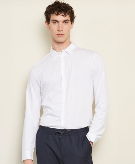 NEOBLU Balthazar Jersey Long Sleeve Shirt Thumbnail