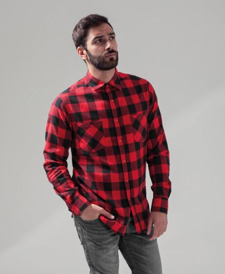 Checked flannel shirt Thumbnail