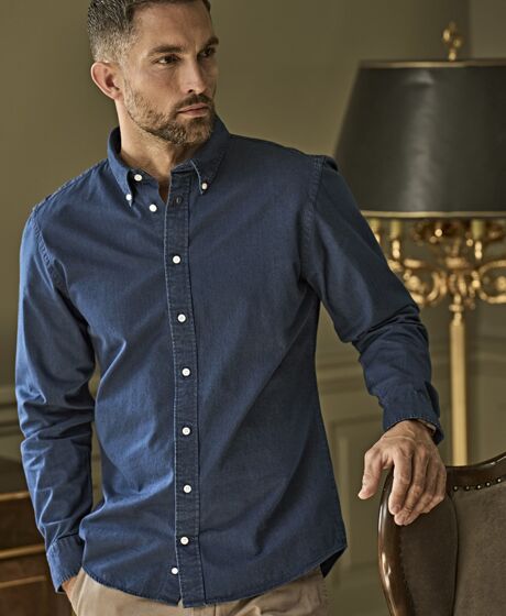 Tee Jays Long Sleeve Casual Twill Shirt Thumbnail