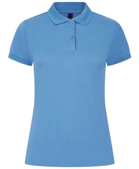 Henbury Ladies Coolplus® Wicking Piqué Polo Shirt Thumbnail
