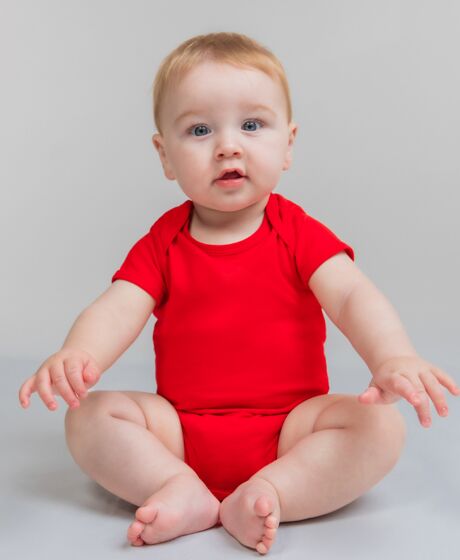 Larkwood Essential Short Sleeve Baby Bodysuit Thumbnail