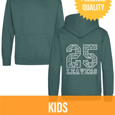 2025 LEAVERS HOODIE KIDS SIZES DESIGN 1 Thumbnail