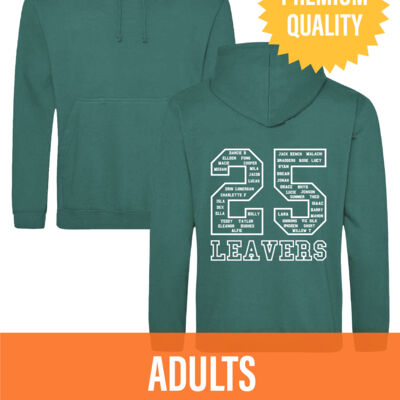 2025 LEAVERS HOODIE ADULT SIZES DESIGN 1 Thumbnail